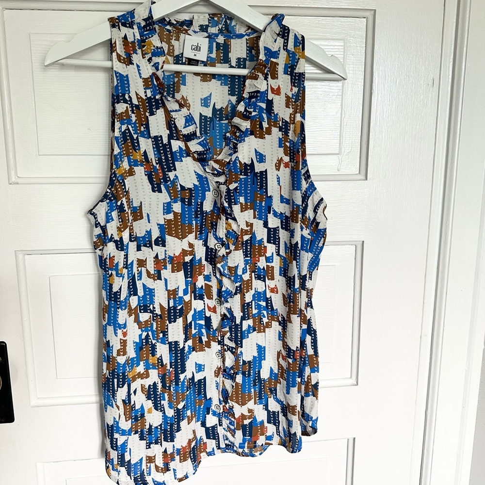 NWOT Cabi Jigsaw Top Size M